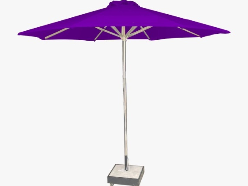 Dù Đúng Tâm Tròn 1 Tầng - Inox - (20 màu sắc)