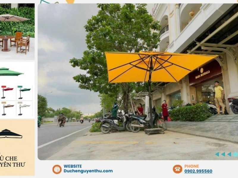 Lý do nên thuê dù lệch tâm thay vì mua mới cho sự kiện ngắn ngày